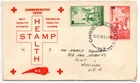 New Zealand 1939 Health Semi Postal set on FDC to the US