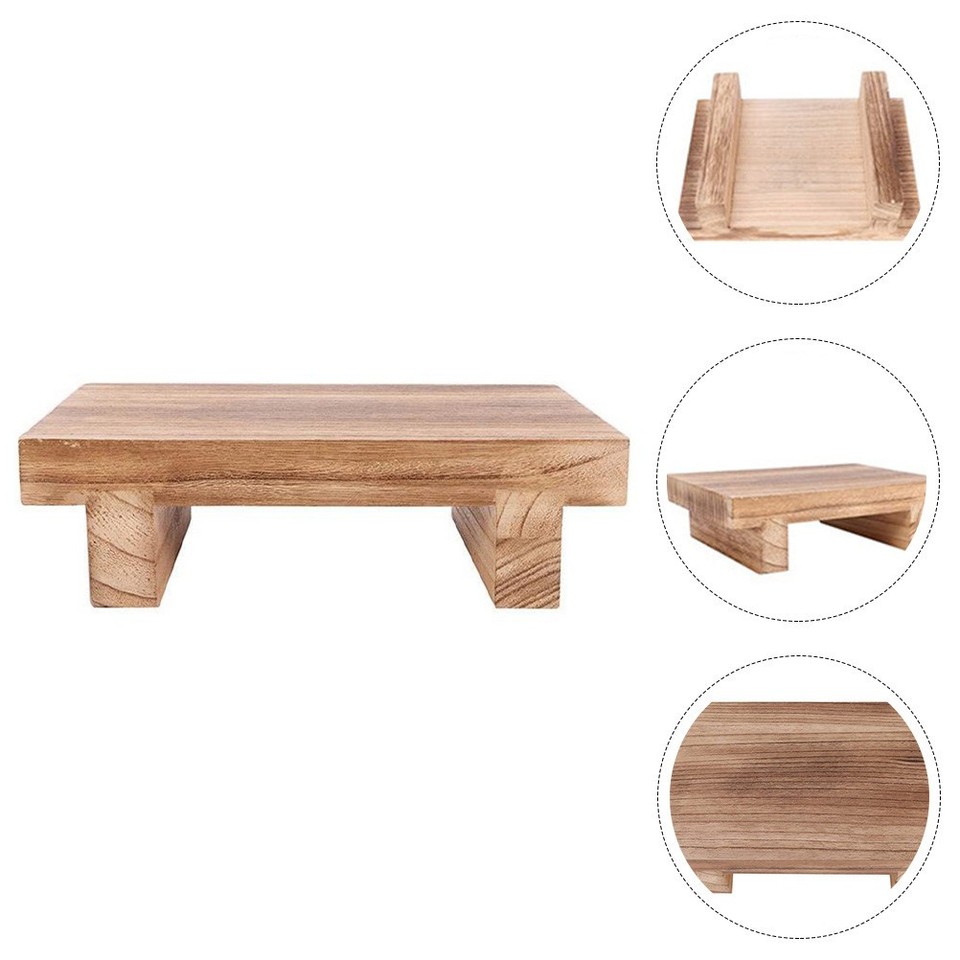 Wood Step Stool Foot Stool for Bedroom Bedside Home Office Furniture ...
