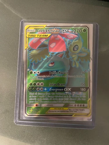New ListingCelebi - Venusaur GX (Full Art) 159/181 Sm-Team Up Holo