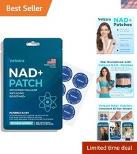 Water-Resistant NAD Patches - 30 Easy Application for Youthful, Balanced Skin