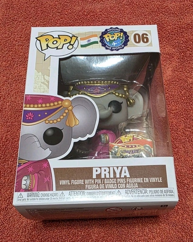 Funko Pop! Around The World #06 Priya India Funko Shop Exclusive