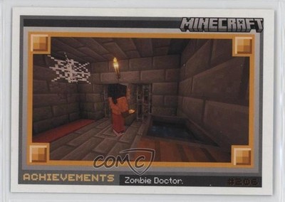 2024 Panini Minecraft Achievements Zombie Doctor #206 0i73