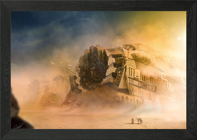 Verlassener Schatz Gerahmtes Wandbild Poster Leinwanddruck Bild