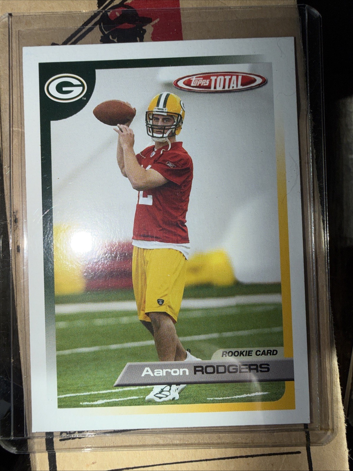 2005 Topps Total - Aaron Rodgers #483 (RC)