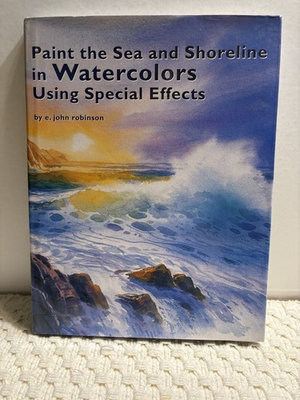 #ad Paint the Sea and Shoreline in Watercolour using Special Effects Robinson $15.00