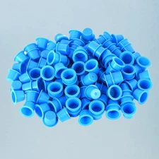 100 Pcs Color Cup Tattooing Pigment Container Ink Caps Cups Holder