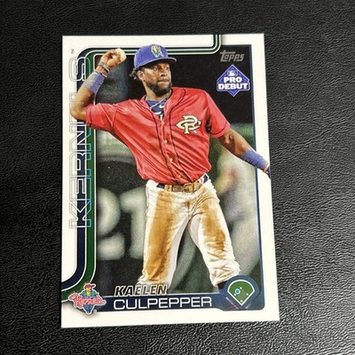 2025 Topps Pro Debut Kaelen Culpepper Twins 