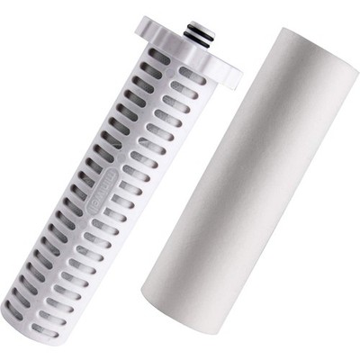 Miniwell Shower Filter 720-Plus Double Cartridges Remove 99% Chlorine Replacemen