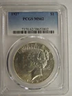 PCGS MS 62 1927 Peace Dollar
