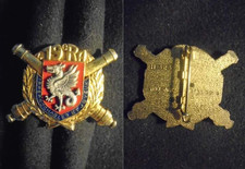 INSIGNE MILITAIRE – 19° RÉGIMENT D'ARTILLERIE - DELSART - H 323