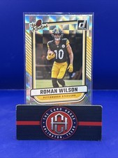 2024 Donruss Roman Wilson RC The Rookies Pittsburgh Steelers