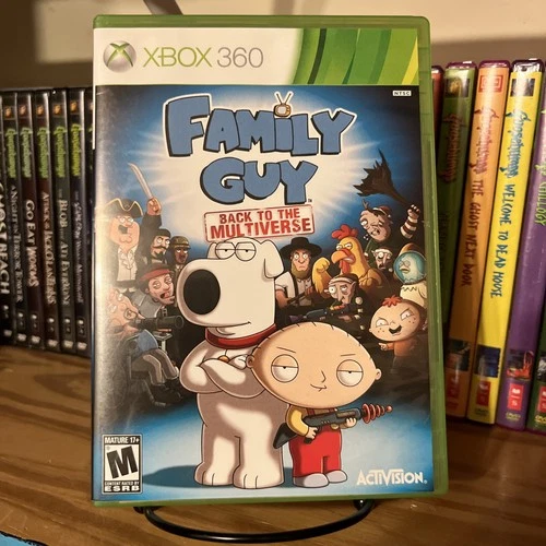 Family Guy Back To The Multiverse Xbox 360  CIB Complete MINT