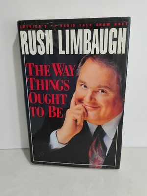 The Way Things Ought to Be - Signed Autographed book by Rush Limbaugh