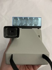 The Button Instant Film Camera One-Button Polaroid 600 Film Powered UNTESTED