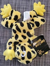 24K BEANIE BOPPERS "TREE FROG YELLOW 1996 STUFFED PLUSH ANIMAL SPECIAL EFFECTS