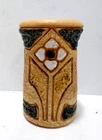 VINTAGE ARTS & CRAFT ERA SMALL 6"  "ROSEVILLE MOSTIQUE" VASE W/ GLOSSY GLAZE...