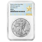 2023 (W) $1 American Silver Eagle NGC MS69 ER West Point Star Label