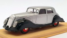 Eligor 1/43 Scale Diecast 1006 - 1937 Panhard Dynamic Berline - Silver/Black