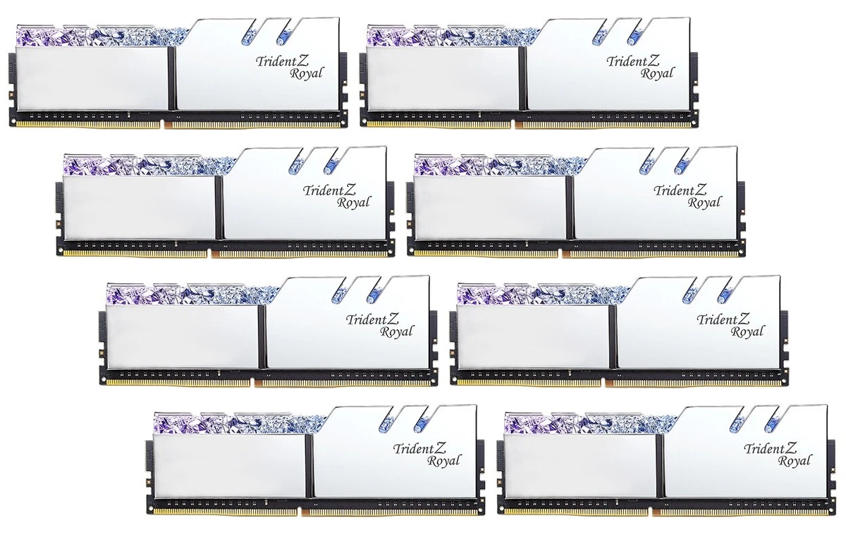 64GB G.Skill DDR4 Trident Z 3200Mhz PC4-25600 CL14 1.35V Octuple