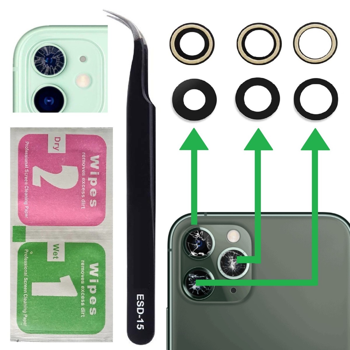 Wet Iphone Charging Flex Charging Port Cleaner 12-in-1 IPhone