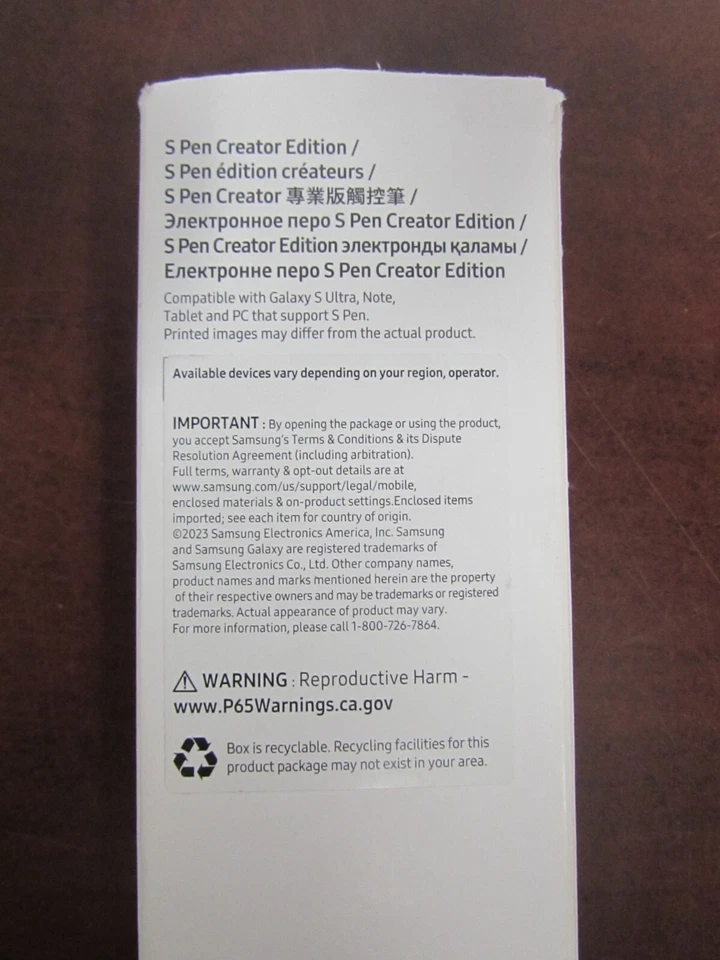 SAMSUNG S PEN CREATOR EDITION WHITE EJ-P5600 (22C) - Image 4 of 4