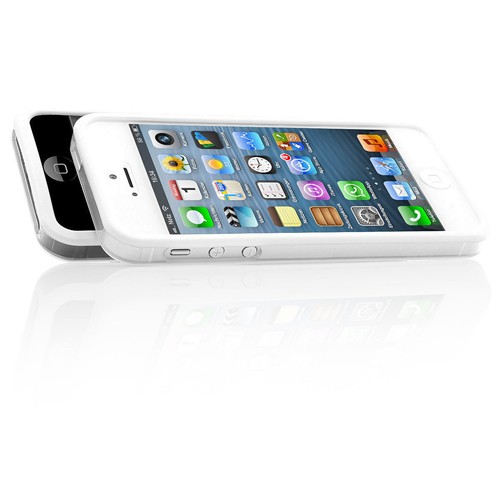 NEU ! Apple iPhone 5s TPU Bumper Case Silikon Schutz Folie Hülle Cover weiss - Bild 4 von 8