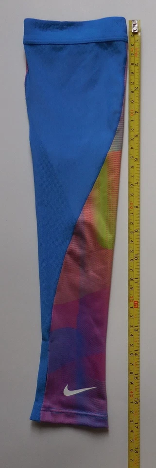 Nike Pro Printed Perf Arm Sleeves Women Lt Photo Blue/White/Multicolor XS/S - Image 4 of 4