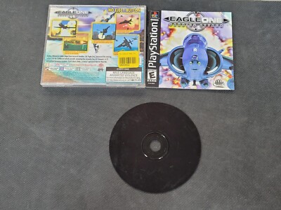 Jeu PS1 Eagle One Harrier Attack - Version PAL, Bon état, Testé Et Jouable Sur PS2/PS3