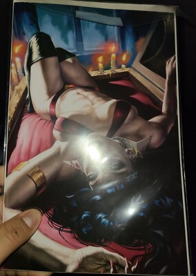 VAMPIRELLA#666 PASQUALE FERRARA EXCLUSIVE VIRGIN VAR KEY LE 350 HTF 