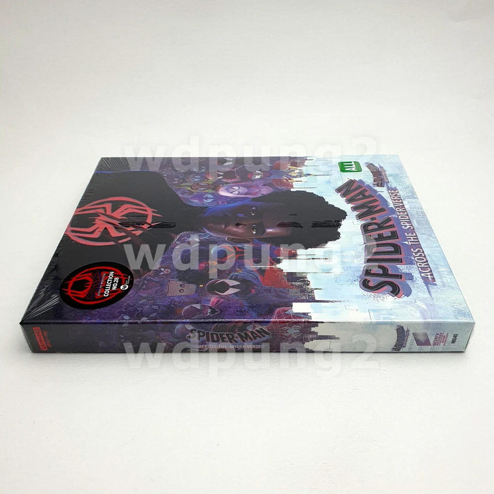 Spider-Man: Across the Spider-Verse 4K UHD + BLU-RAY Steelbook Full Slip A2 WeET - Image 3 of 4