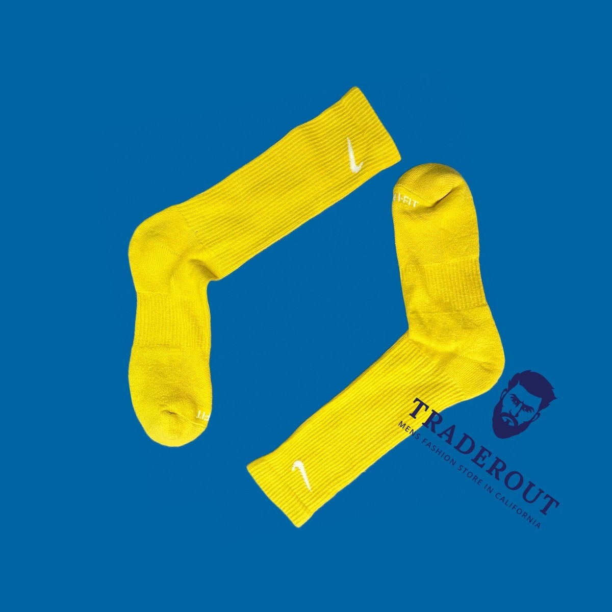 bright yellow nike socks