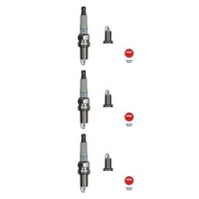 3x NGK 97472 Zündkerze für Fiat 500 312 Ford KA RU8 Lancia Ypsilon Alfa Romeo
