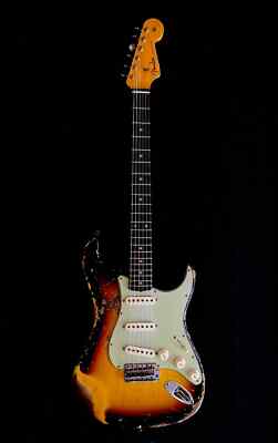 ★Custom oder HardRelic Sunburst Strato★ Fender Custom Shop '61 Stratocaster Heavy Relic Super Faded