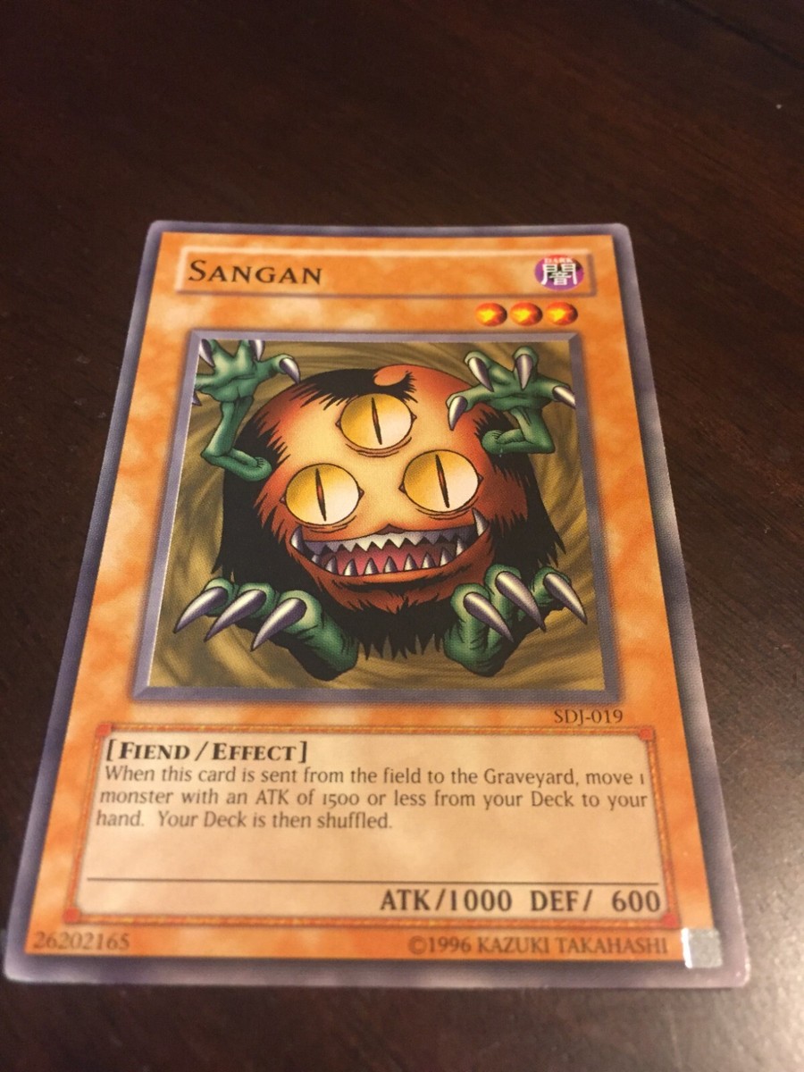 yugioh sangan deck Yu-Gi-Oh! - (SYE-018) - Starter Yugi Evolution - Unlimited Edition Your Deck is then shuffled.  Sangan Pop Up Card