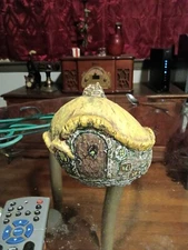 Hand Painted Rock Cottage 