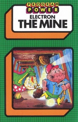 Acorn Electron Spiel - The Mine [Program Power] mit OVP