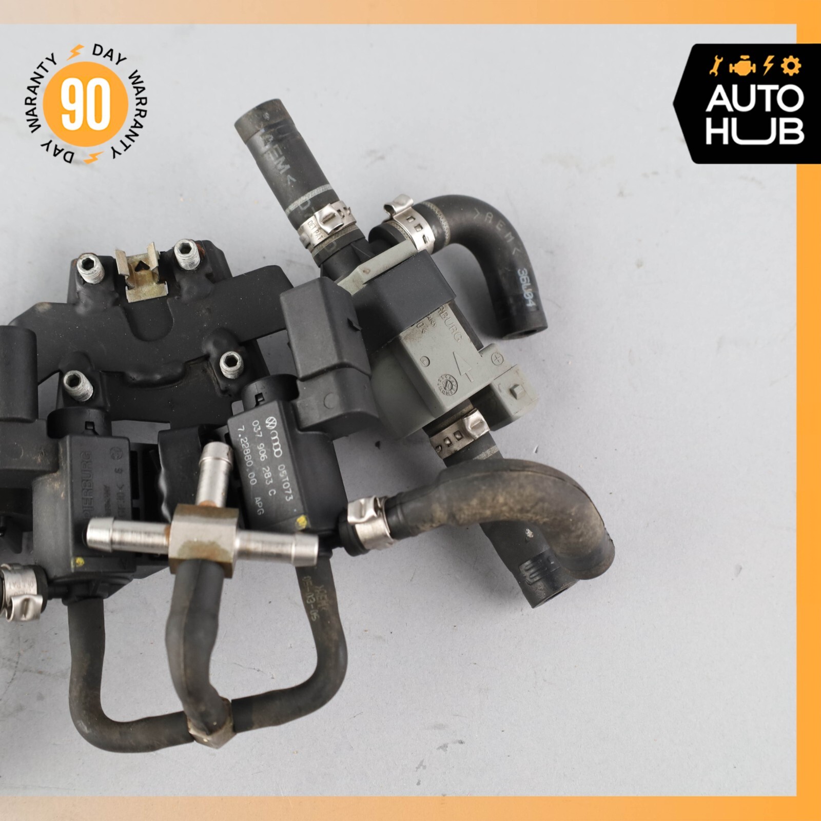 03-05 Bentley Continental GT EGR Vacuum Solenoid Valve Set w/ Hoses OEM