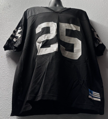 Oakland Raiders #25 Charlie Garner Adidas Football Jersey Men's SZ