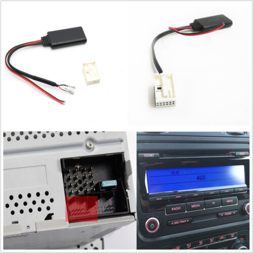 Bluetooth AUX Adapter Cable Kit For MCD RNS 300 510 RCD 210 300 310 500 510 - Photo 1/11