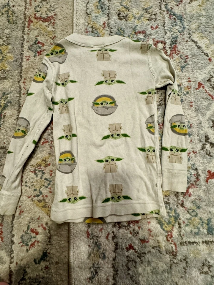 Lote de 3 tops de pijama Hanna Andersson para niños talla 100 cm/4 Marvel Star Wars orgánico Foto 3 de 4