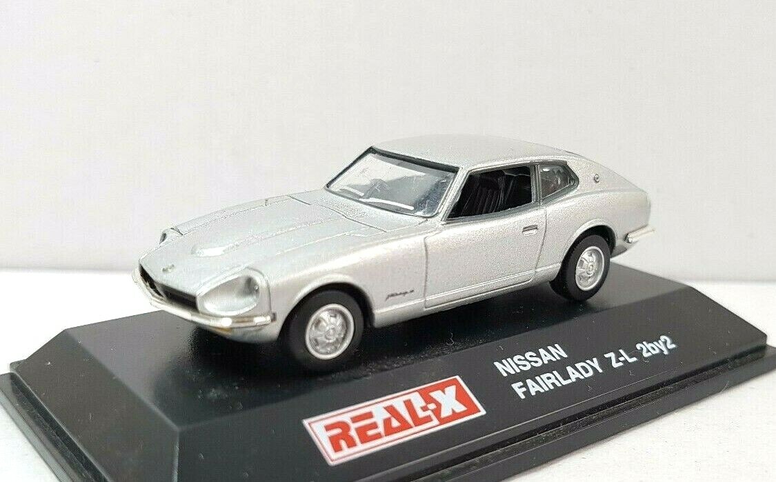1/72 Real-X NISSAN FAIRLADY Z Z-L 2by2 SILVER diecast car model | eBay
