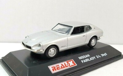 1/72 Real-X NISSAN FAIRLADY Z Z-L 2by2 SILVER diecast car model | eBay