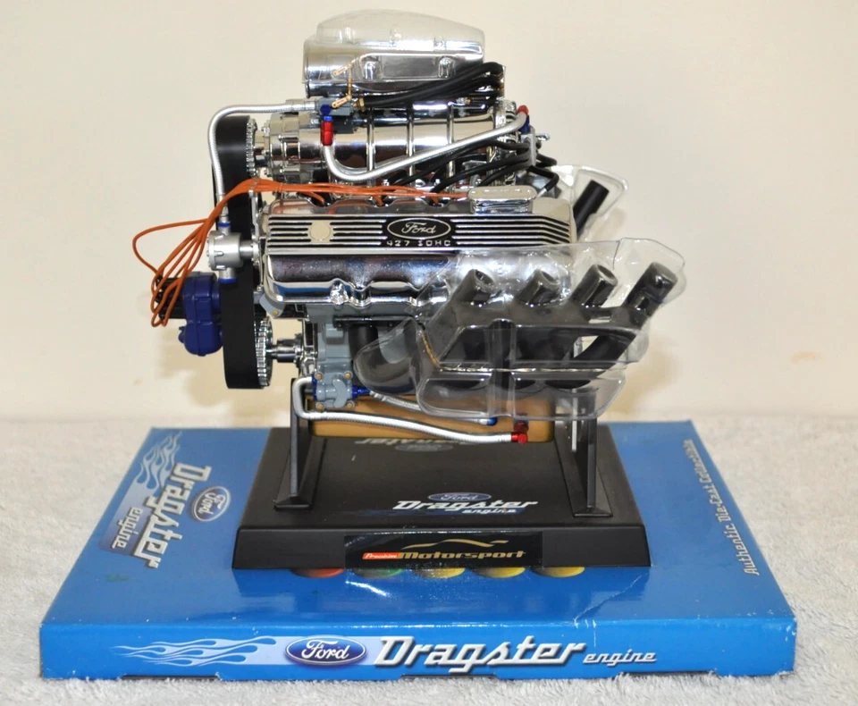 Liberty Classics Ford 427 Dragster Engine Limited Edition 1:6 Moving Model 84029 - Image 3 of 4