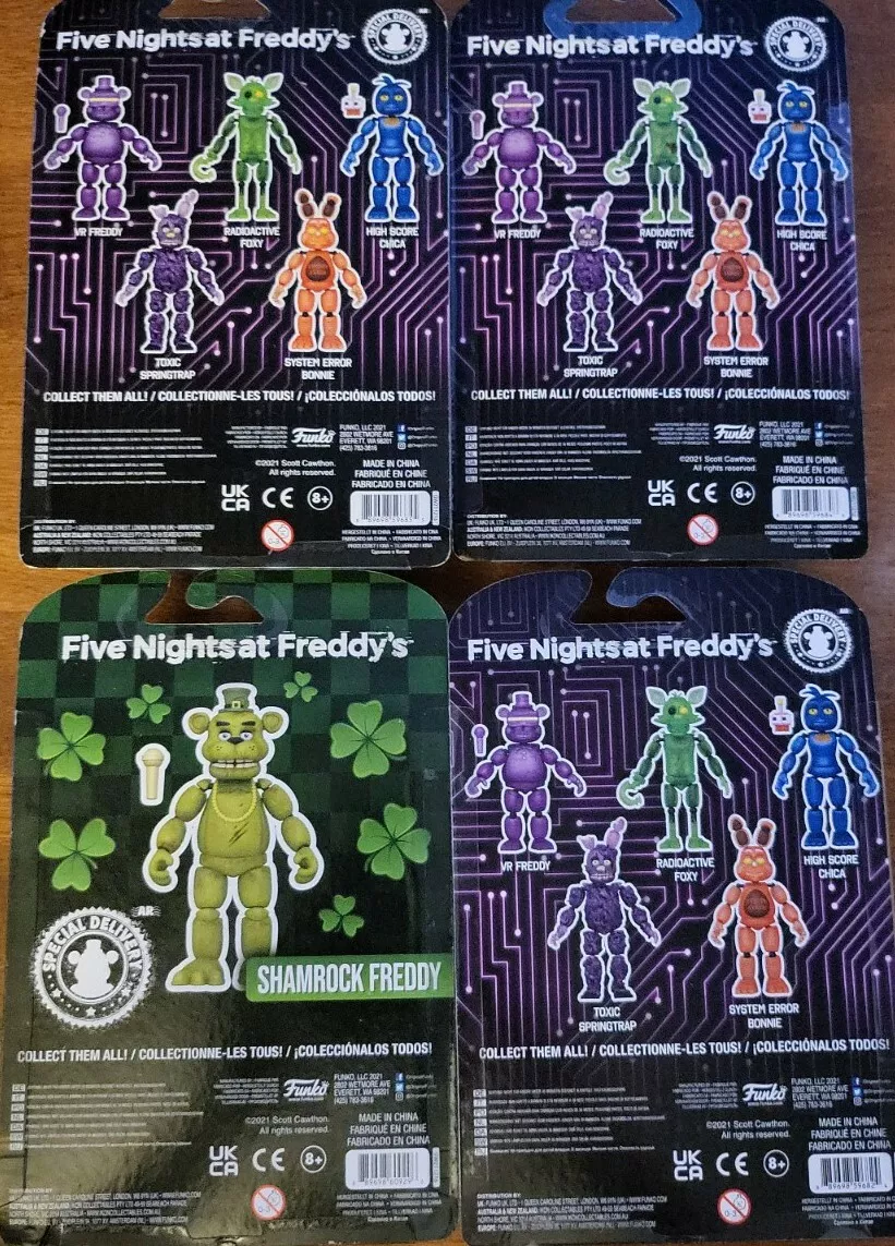 Action Figure: Five Nights at Freddy's - Shamrock Freddy (Walmart