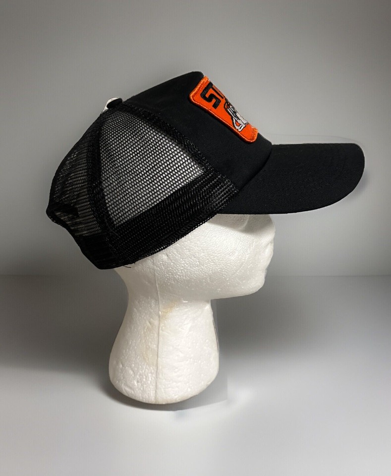 New Era McLaren F1 9SEVENTY Casquette de baseball pour enfants, Lando Norris Driver Edition, casquette de camionneur en maille orange et grise, Orange, Taille unique