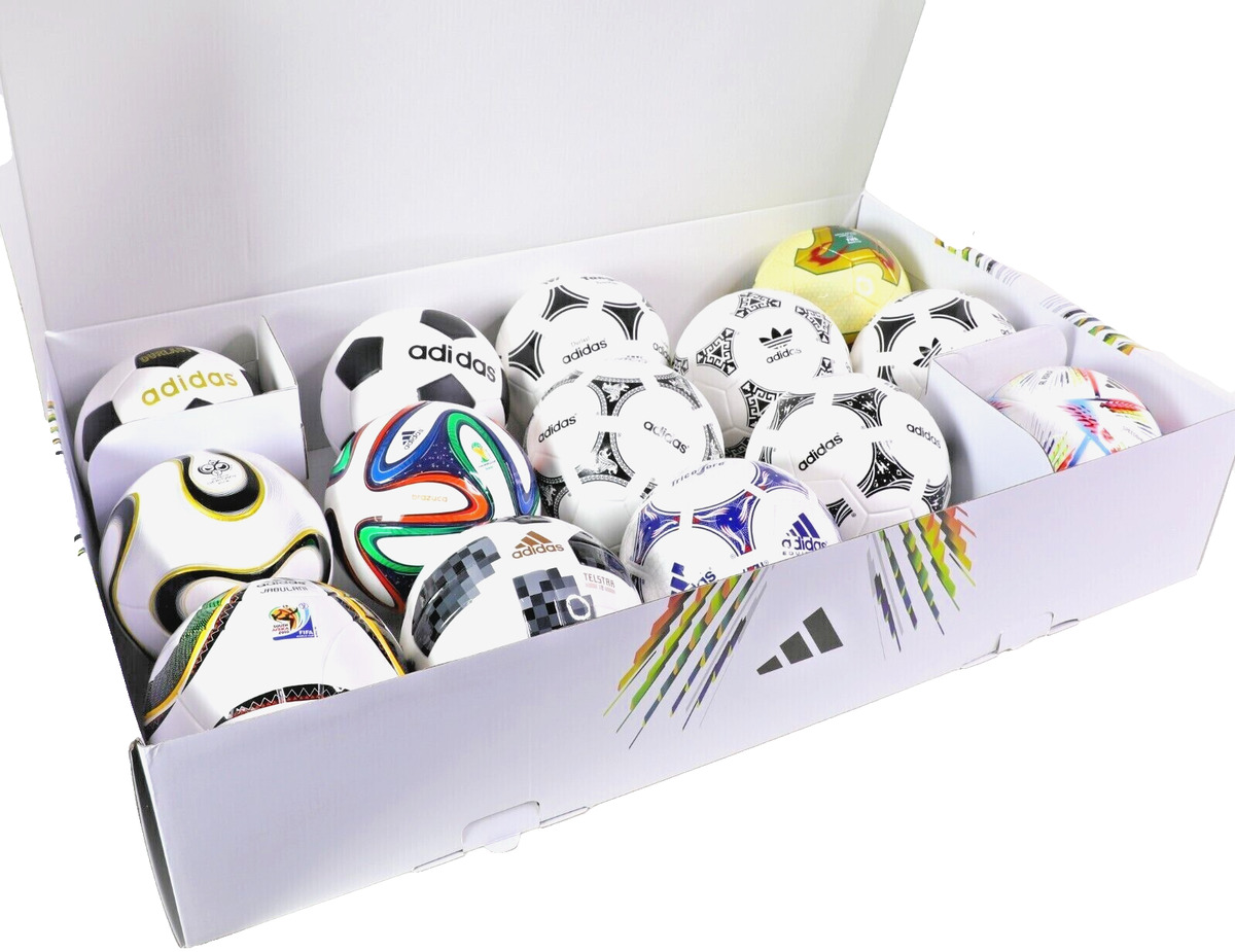 adidas Collectors Edition FIFA Historical Mini Ball World Cup Set