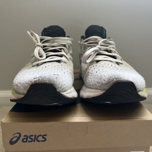 Size 9 - ASICS Gel Nimbus 24 White Black - Picture 4 of 12