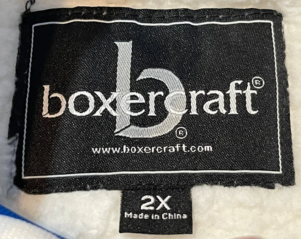 Suéter Pullover Boxercraft Fleece Sherpa 1/4 Cremallera Universidad de Kentucky Talla 2XL Foto 3 de 4