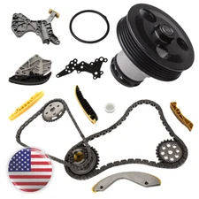 Timing Chain Kit Water Pump Fit Volkswagen Golf Jetta Beetle Rabbit Passat 2.5L