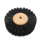 78mm Abrasive Horse Hair Brush Polishing Grinding Buffing Wheel Woodworking Tool